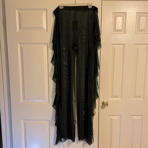 See Through Swim Pants Cover Up